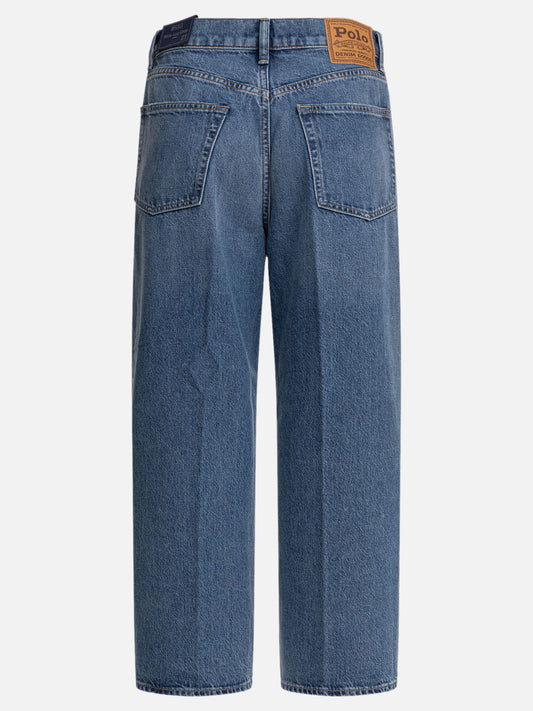 Polo Ralph Lauren Jeans cropped a gamba larga 10986278_25 Light blue 2