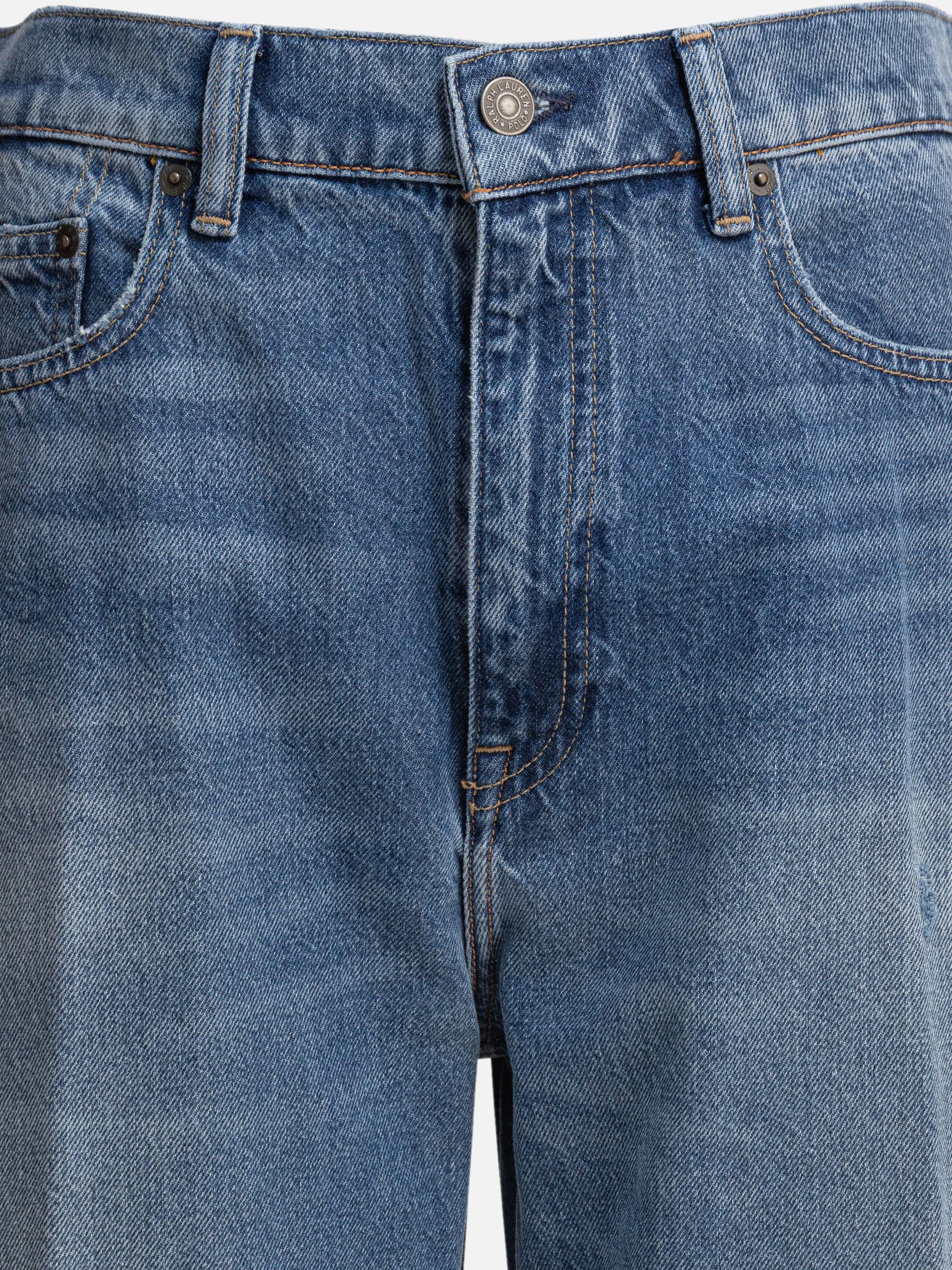 Polo Ralph Lauren Jeans cropped a gamba larga 10986278_25 Light blue thumbnail_3