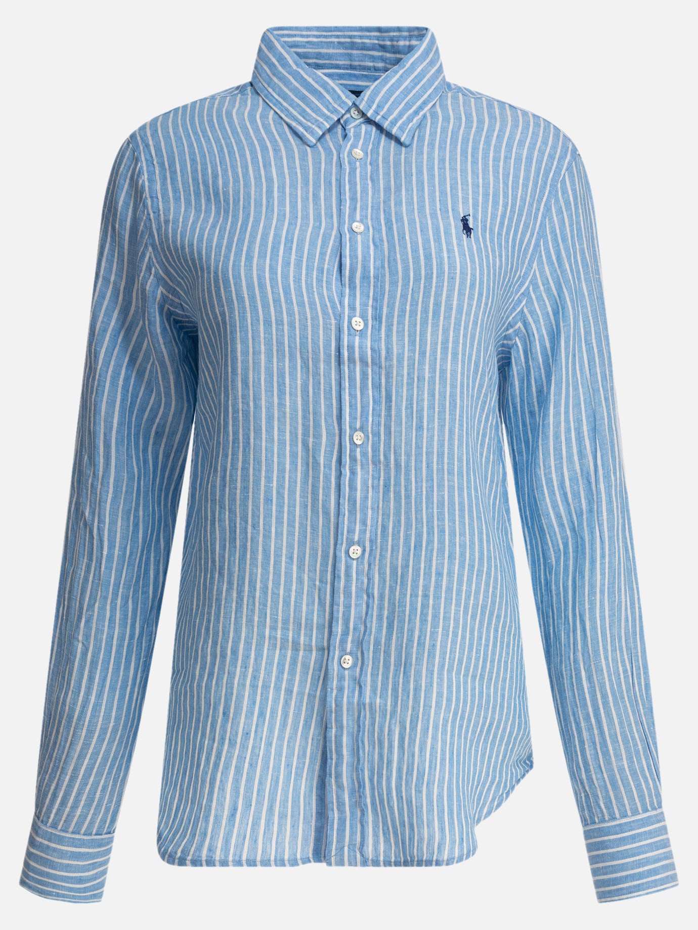 Casual shirts Striped  Light blue - Polo Ralph Lauren Women | PDP | VIETTI Online Store | Zoom-Modal
