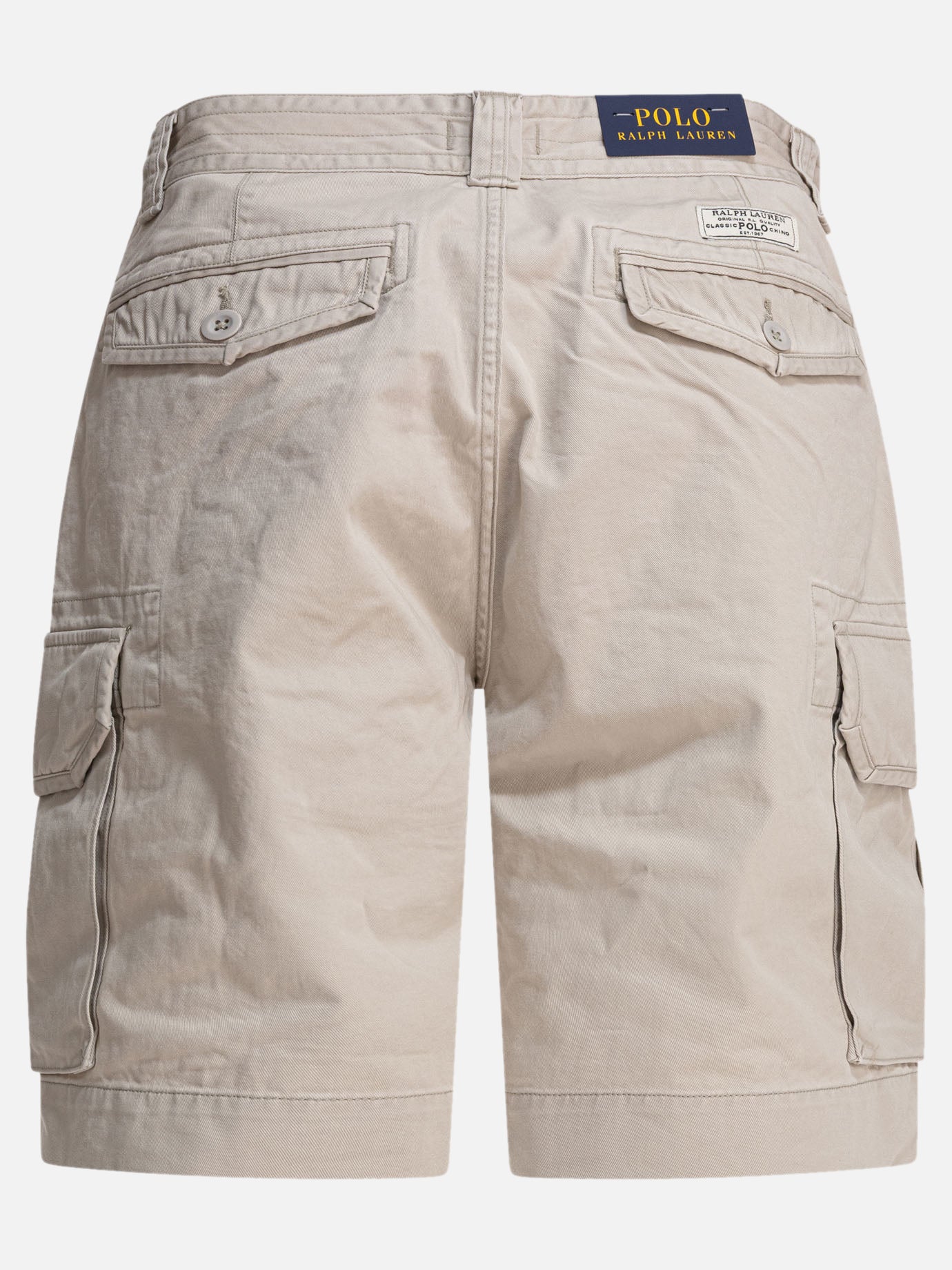 Short cargo Solid colour  Grigio - Polo Ralph Lauren Uomo | PDP | VIETTI Online Store | thumbnail_2