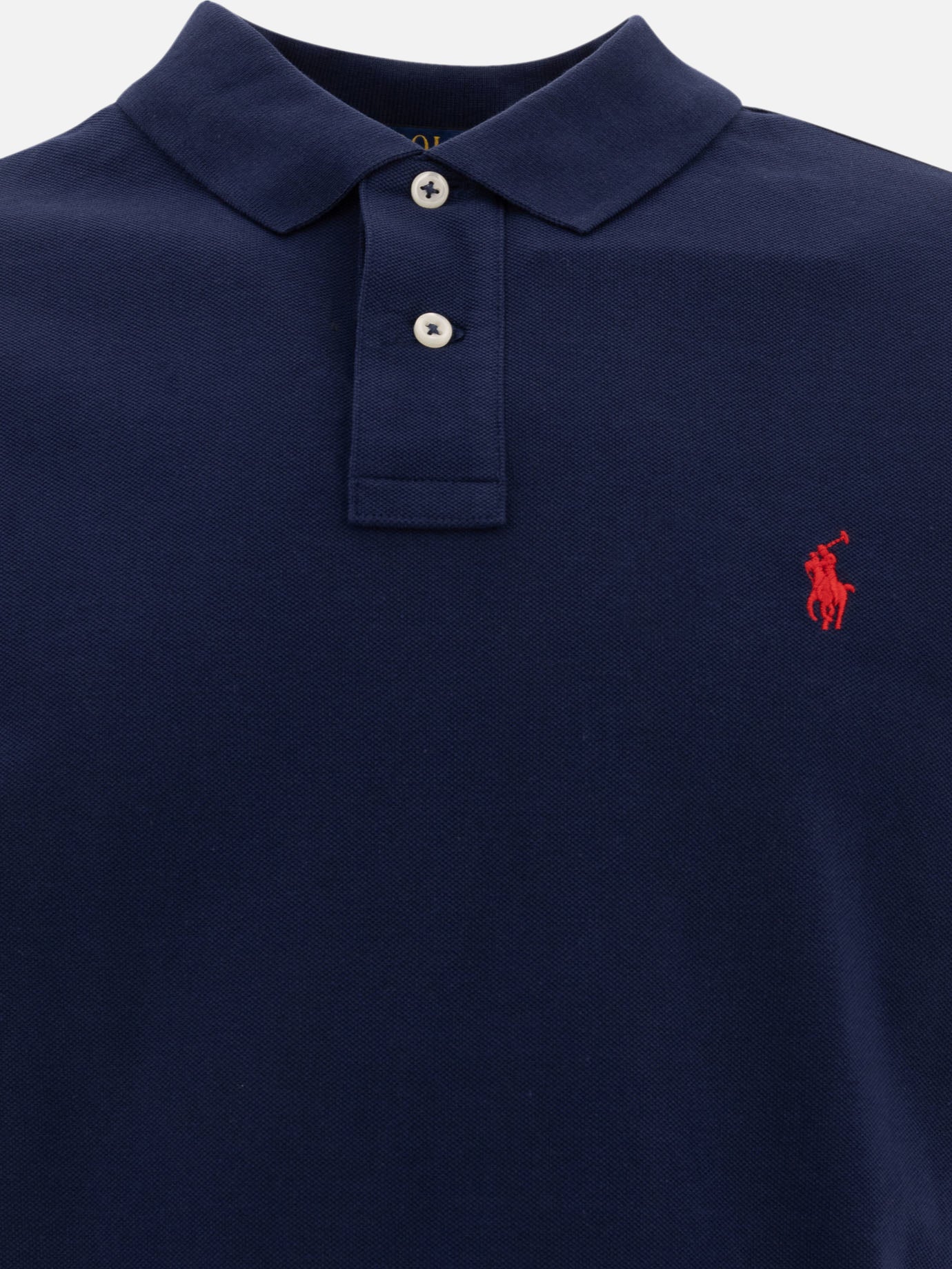 Polo Ralph Lauren Pique polo shirt 17288714_S Blue thumbnail_3