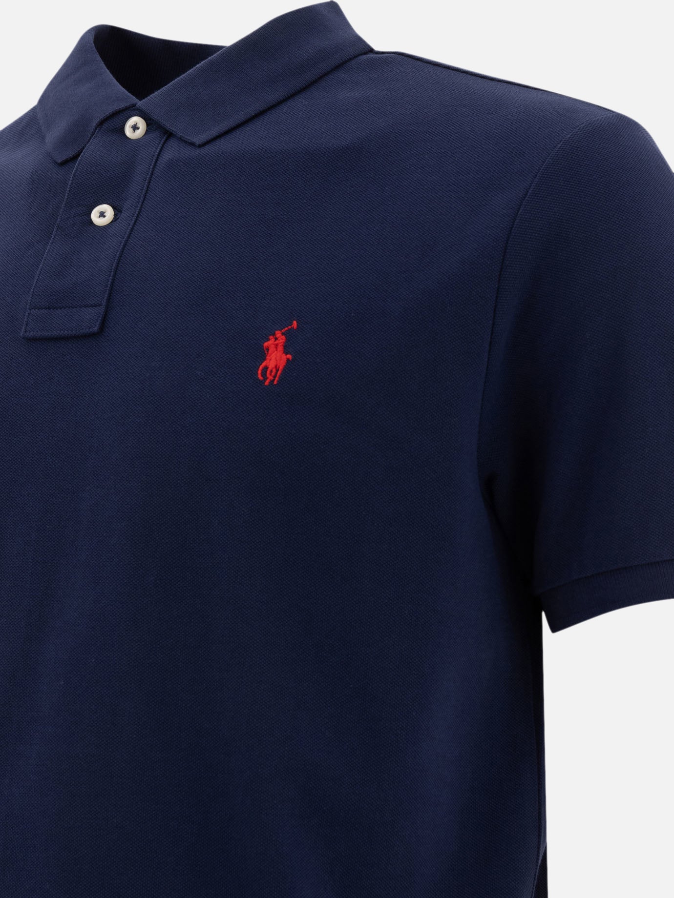 Polo Ralph Lauren Pique polo shirt 17288714_S Blue thumbnail_4