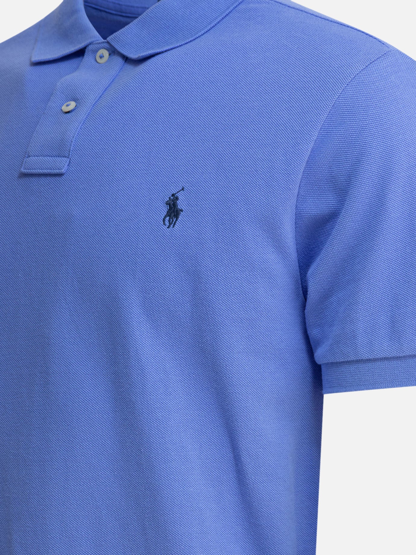 Polo Ralph Lauren Pique polo shirt 17011840_S Blue thumbnail_4