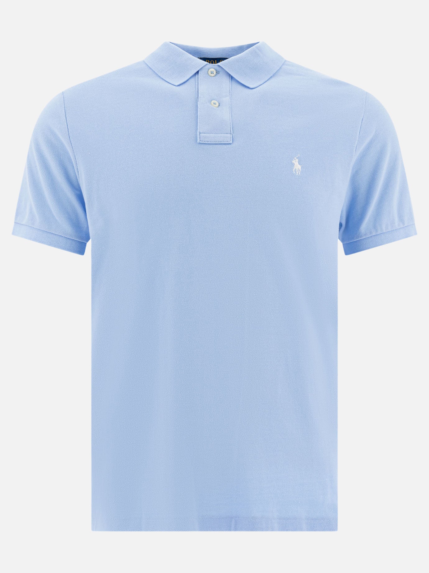 Polo Ralph Lauren Pique polo shirt Light blue