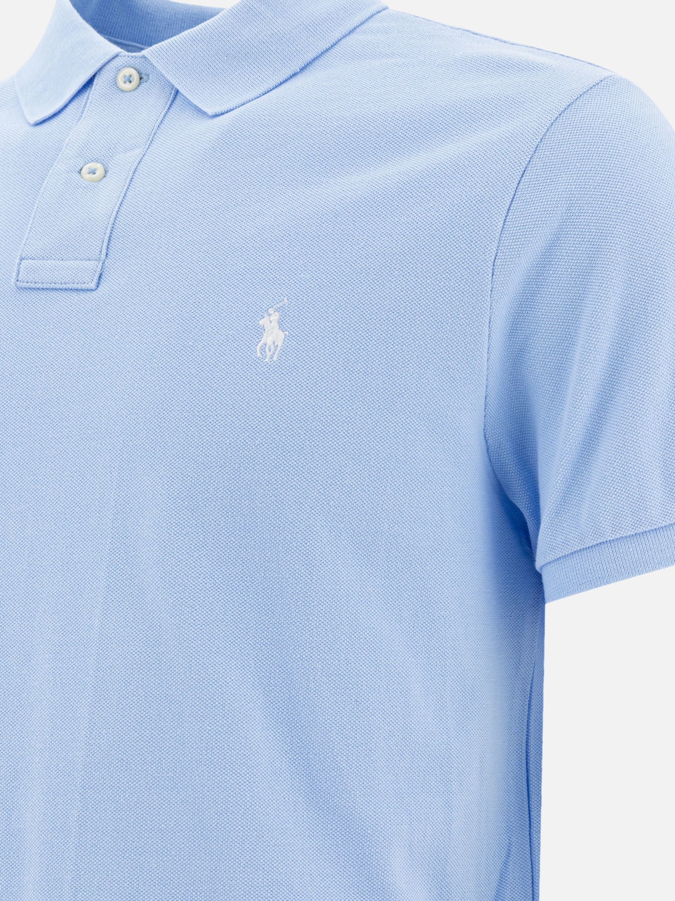 Polo Ralph Lauren Pique polo shirt Light blue