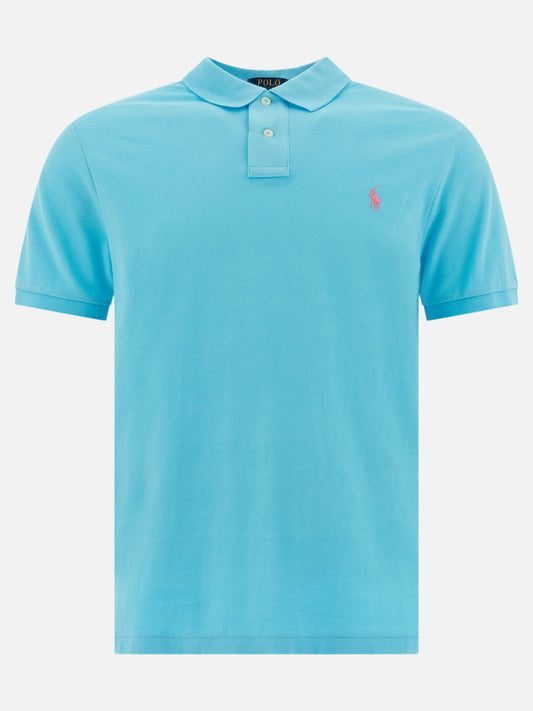 Polo Ralph Lauren Polo in piquè 12535107_S Light blue 1