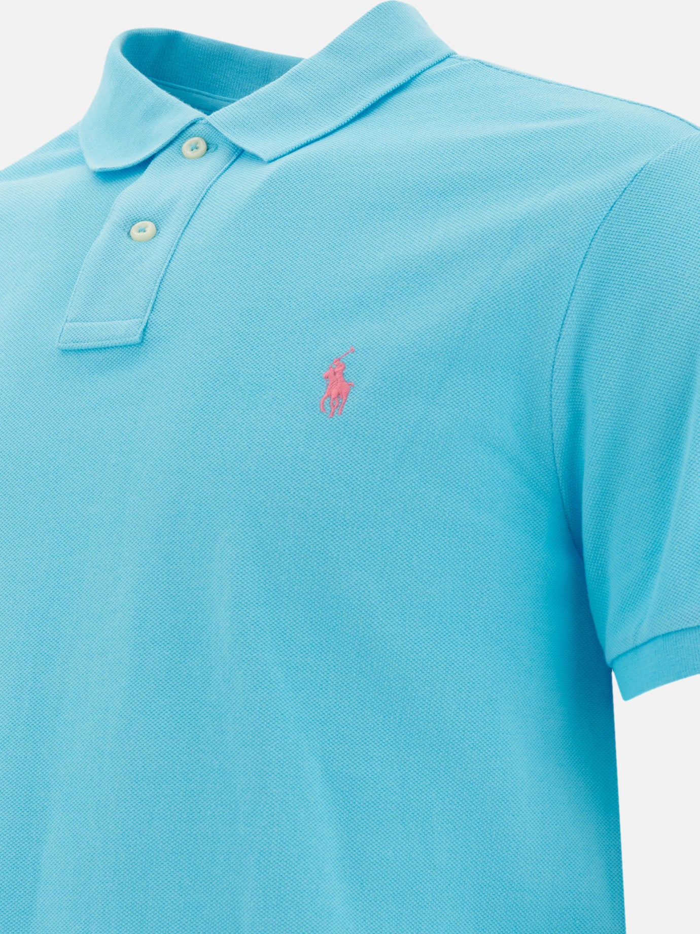 Polo Ralph Lauren Pique polo shirt Light blue