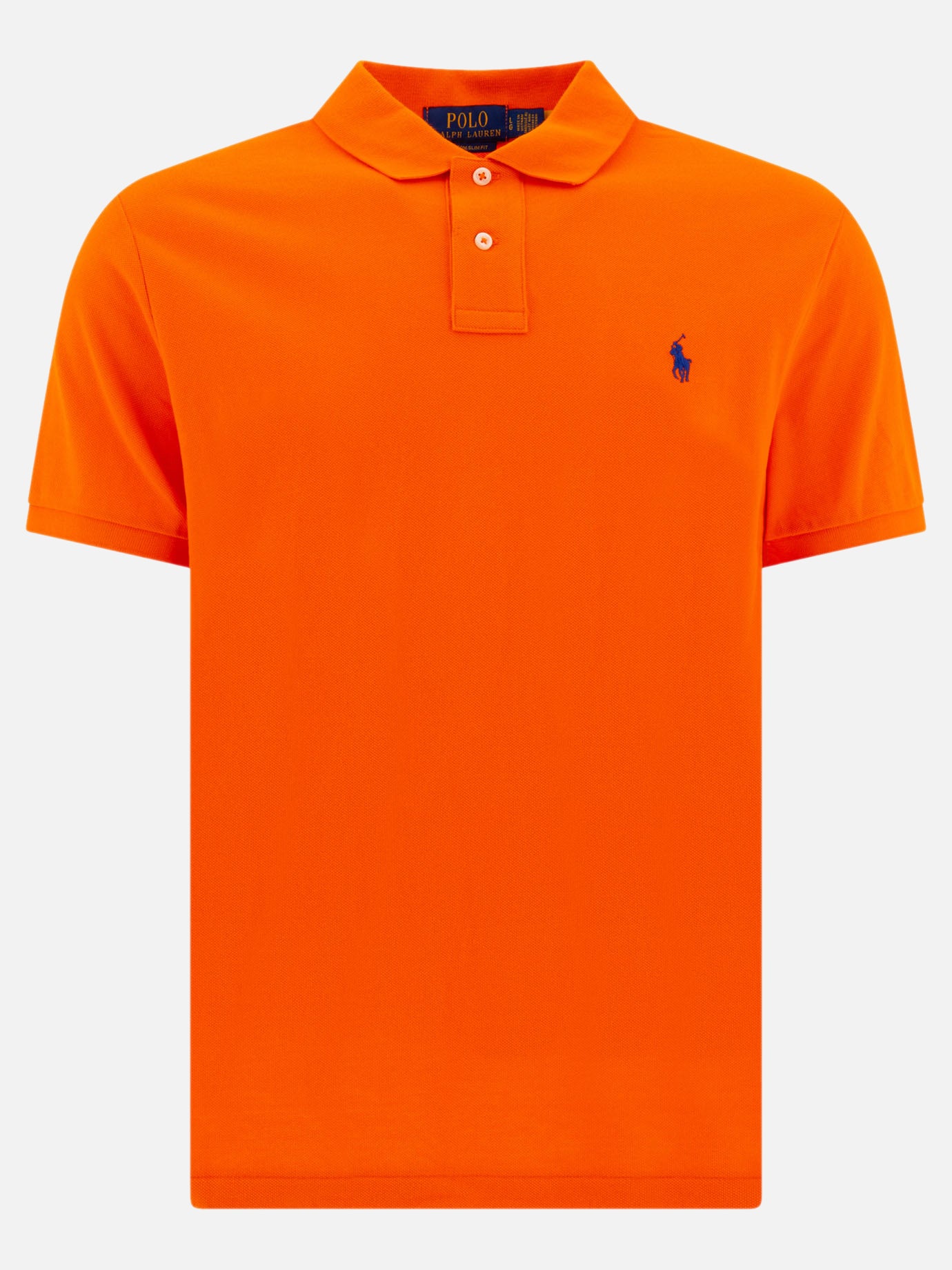 Polo Ralph Lauren Pique polo shirt 17121126_S Orange thumbnail_1