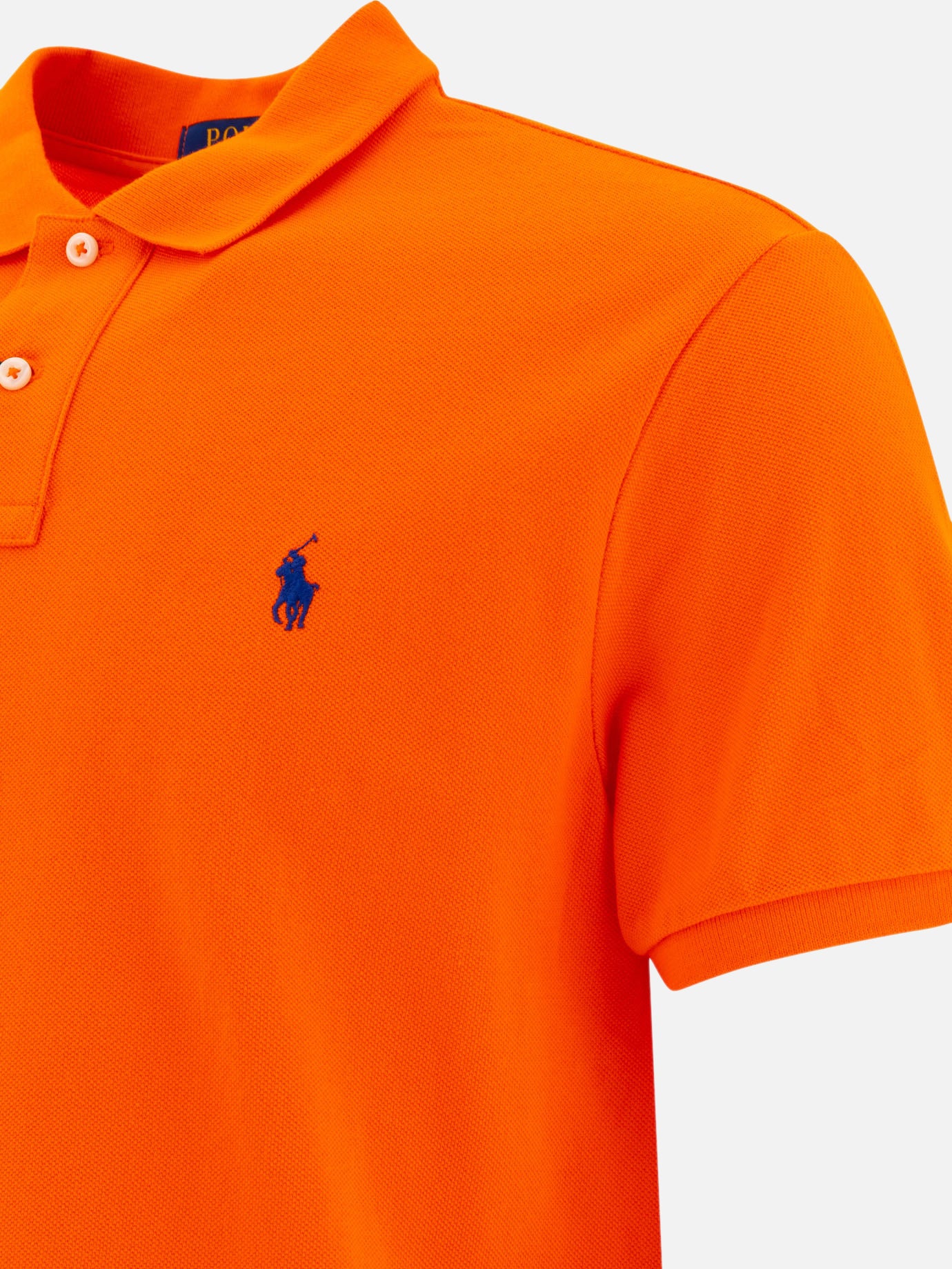 Polo Ralph Lauren Pique polo shirt 17121126_S Orange thumbnail_4