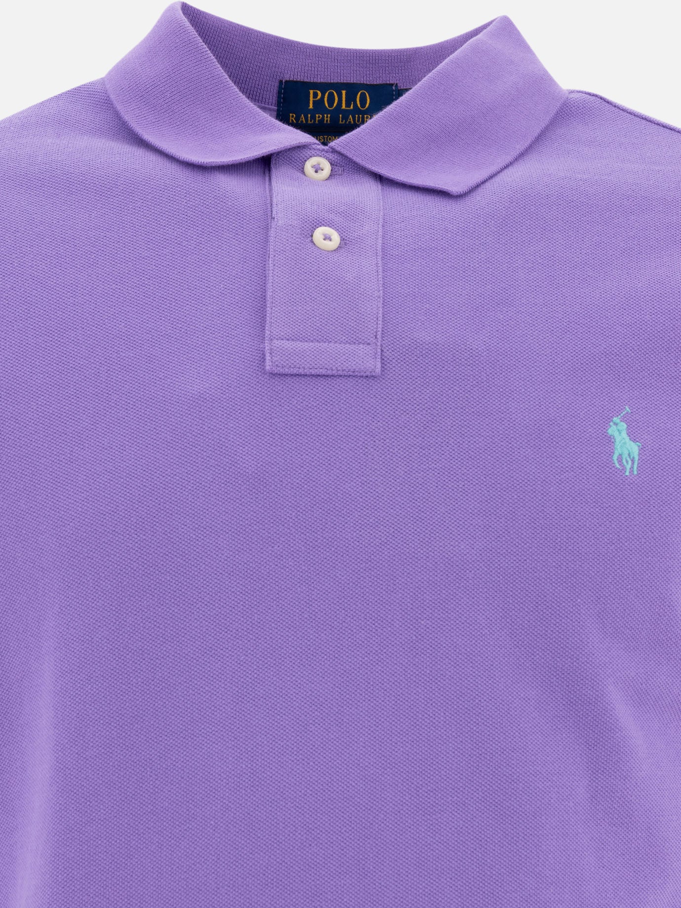 Polo Ralph Lauren Pique polo shirt 15013003_S Purple thumbnail_3
