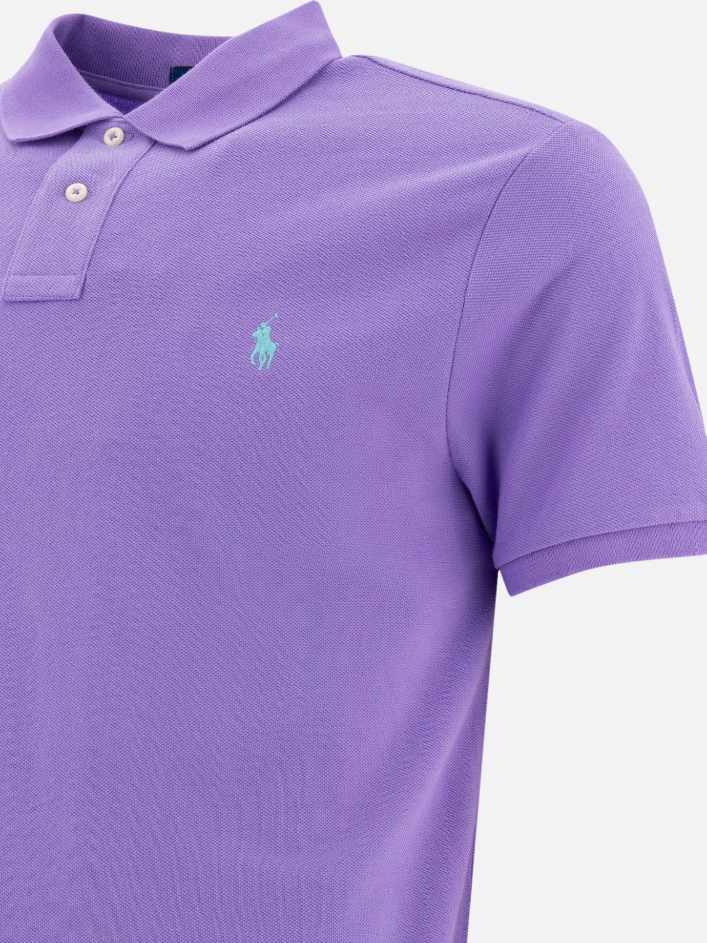 Polo Ralph Lauren Pique polo shirt 15013003_S Purple thumbnail_4