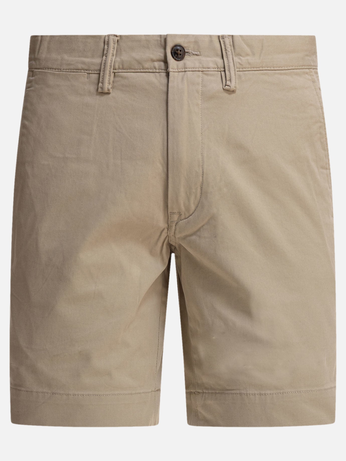 Five pockets shorts Solid colour  Beige - Polo Ralph Lauren Men | PDP | VIETTI Online Store | thumbnail