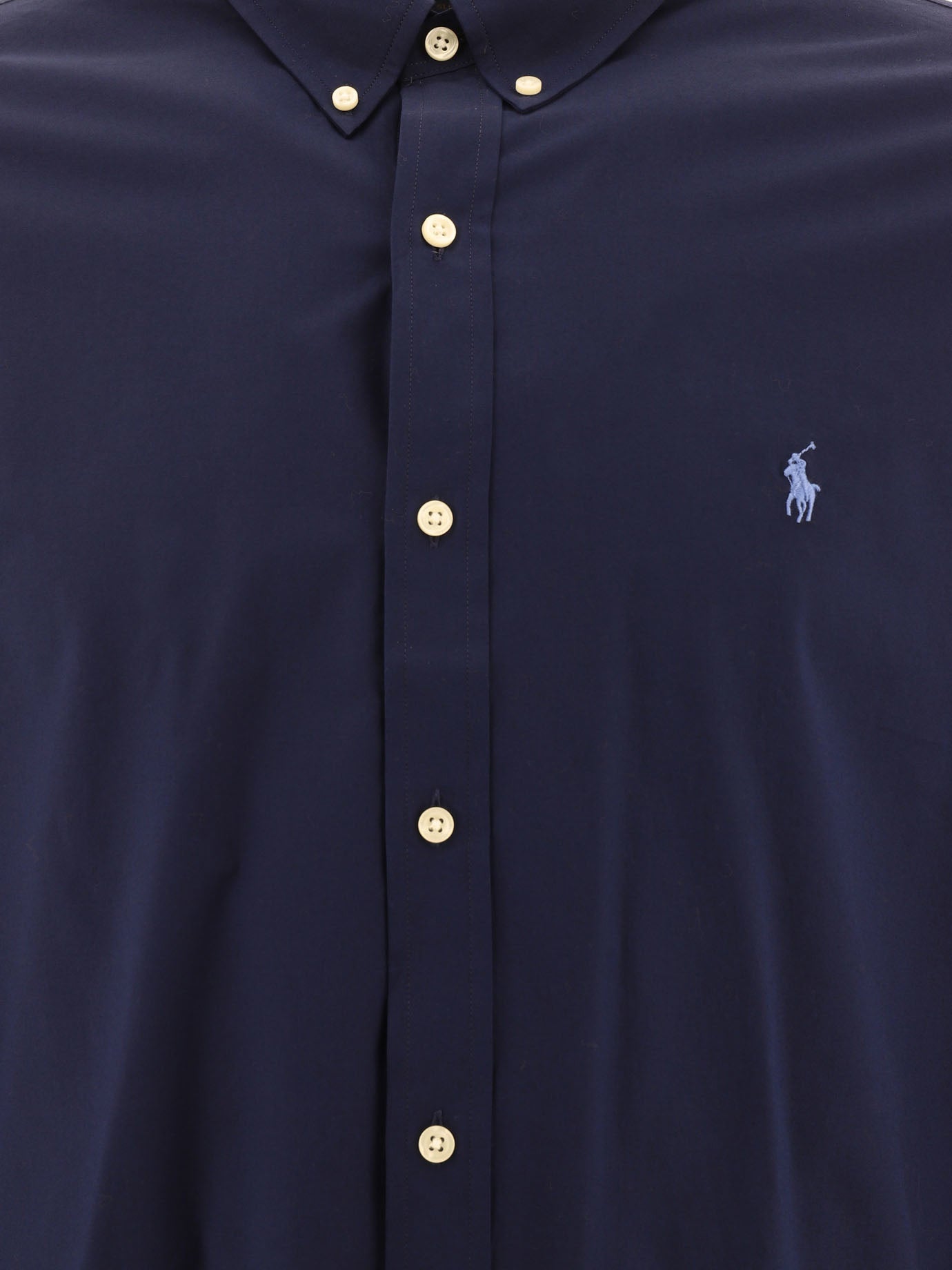 Polo Ralph Lauren Camicia in popeline stretch slim-fit 15867196_S Blue thumbnail_3