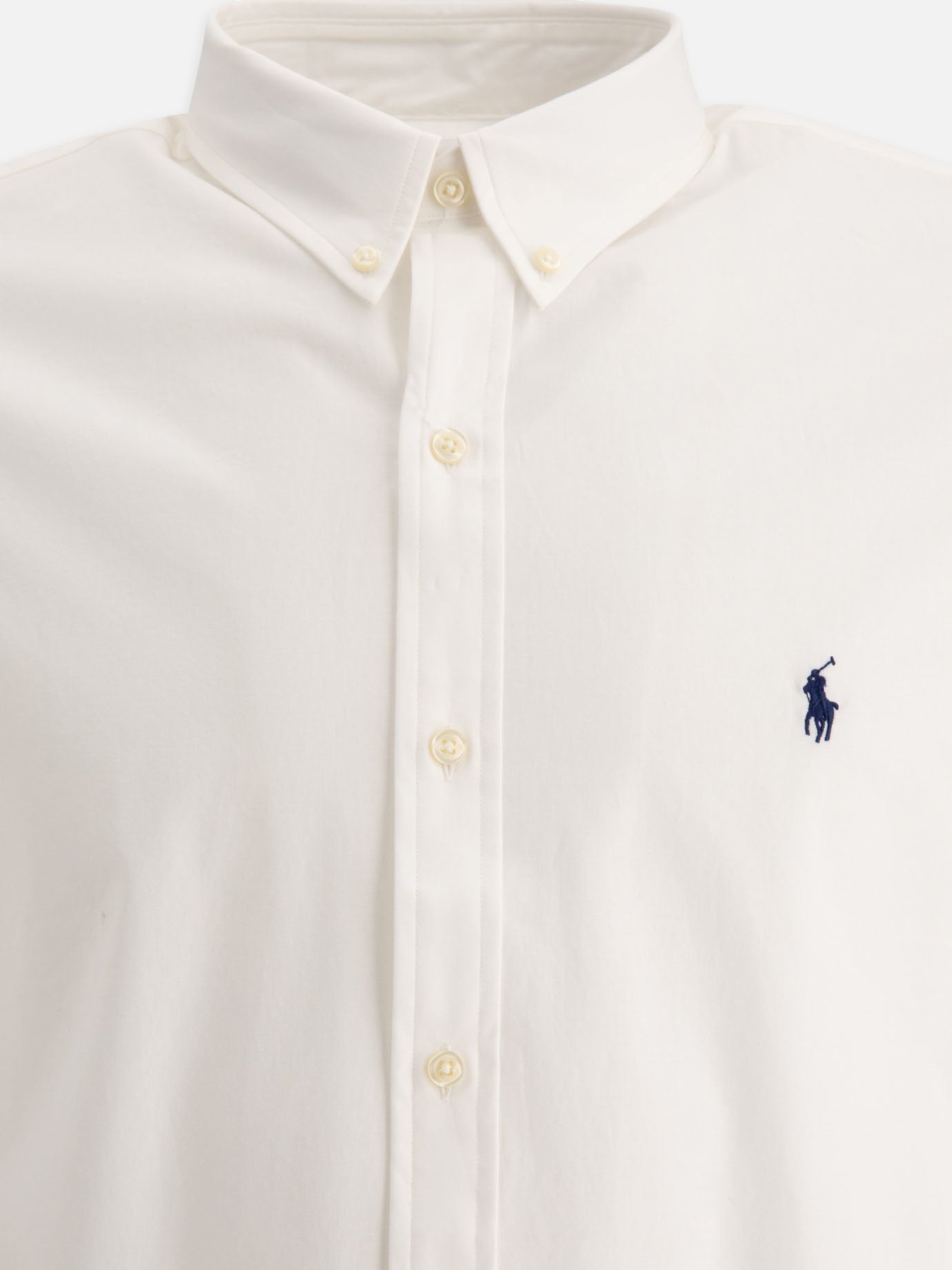 Camicie formali Logo  Bianco - Polo Ralph Lauren Uomo | PDP | VIETTI Online Store | Zoom-Modal_3
