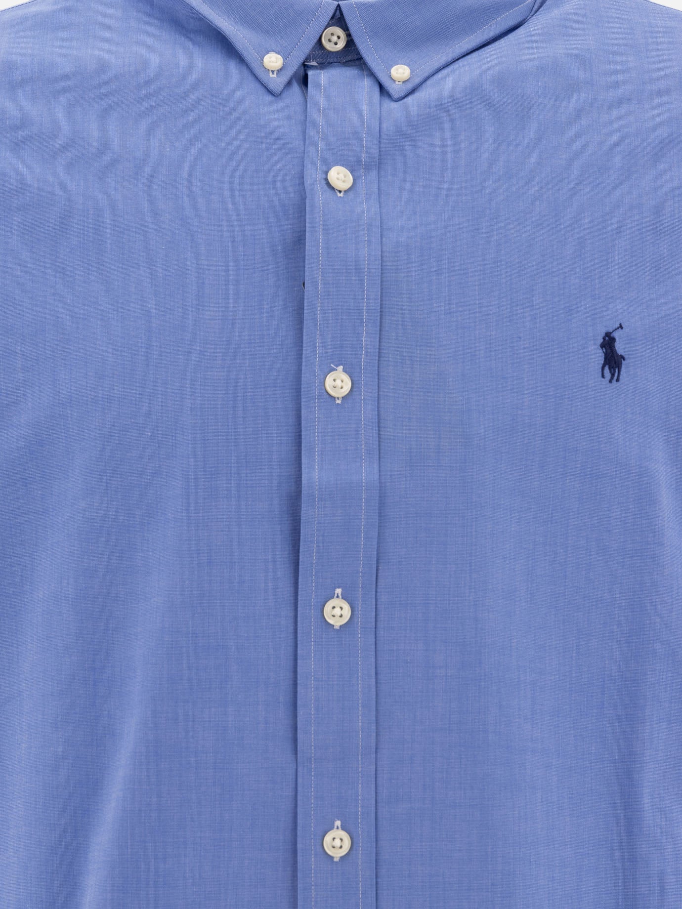 Polo Ralph Lauren Camicia fil-à-fil stretch slim-fit 13059625_S Blue thumbnail_3