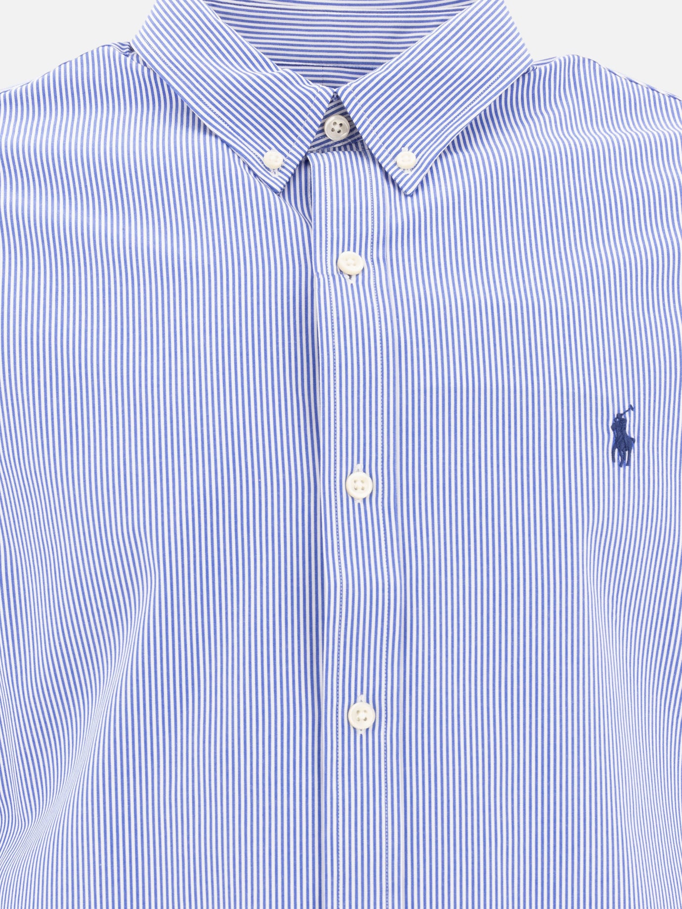 Polo Ralph Lauren Striped stretch poplin shirt Blue