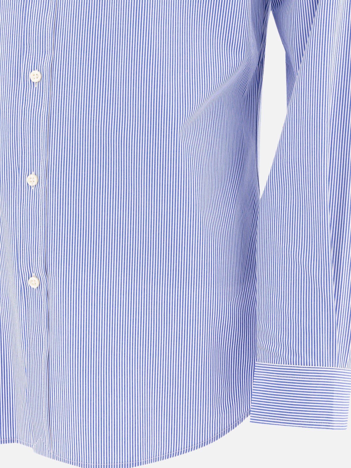 Polo Ralph Lauren Camicia in popeline stretch a righe 18638353_S Blue thumbnail_4