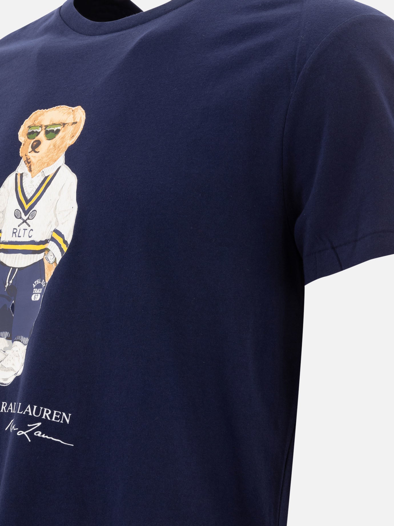 T-shirt girocollo Logo  Blu - Polo Ralph Lauren Uomo | PDP | VIETTI Online Store | thumbnail_4