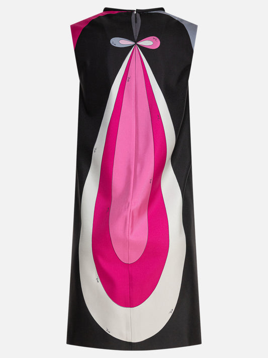 Pucci Maddalena print silk dress 11466155_40 Pink 2