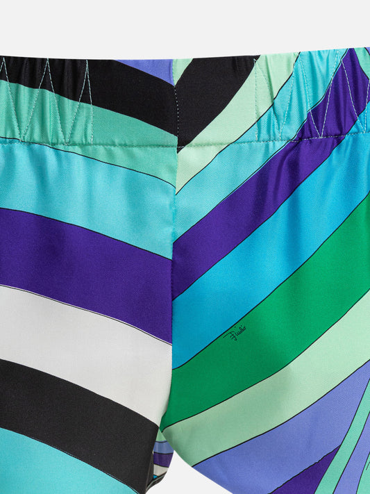 Drawstring shorts Print  Blue - Pucci Women | PLP | VIETTI Online Store | 2
