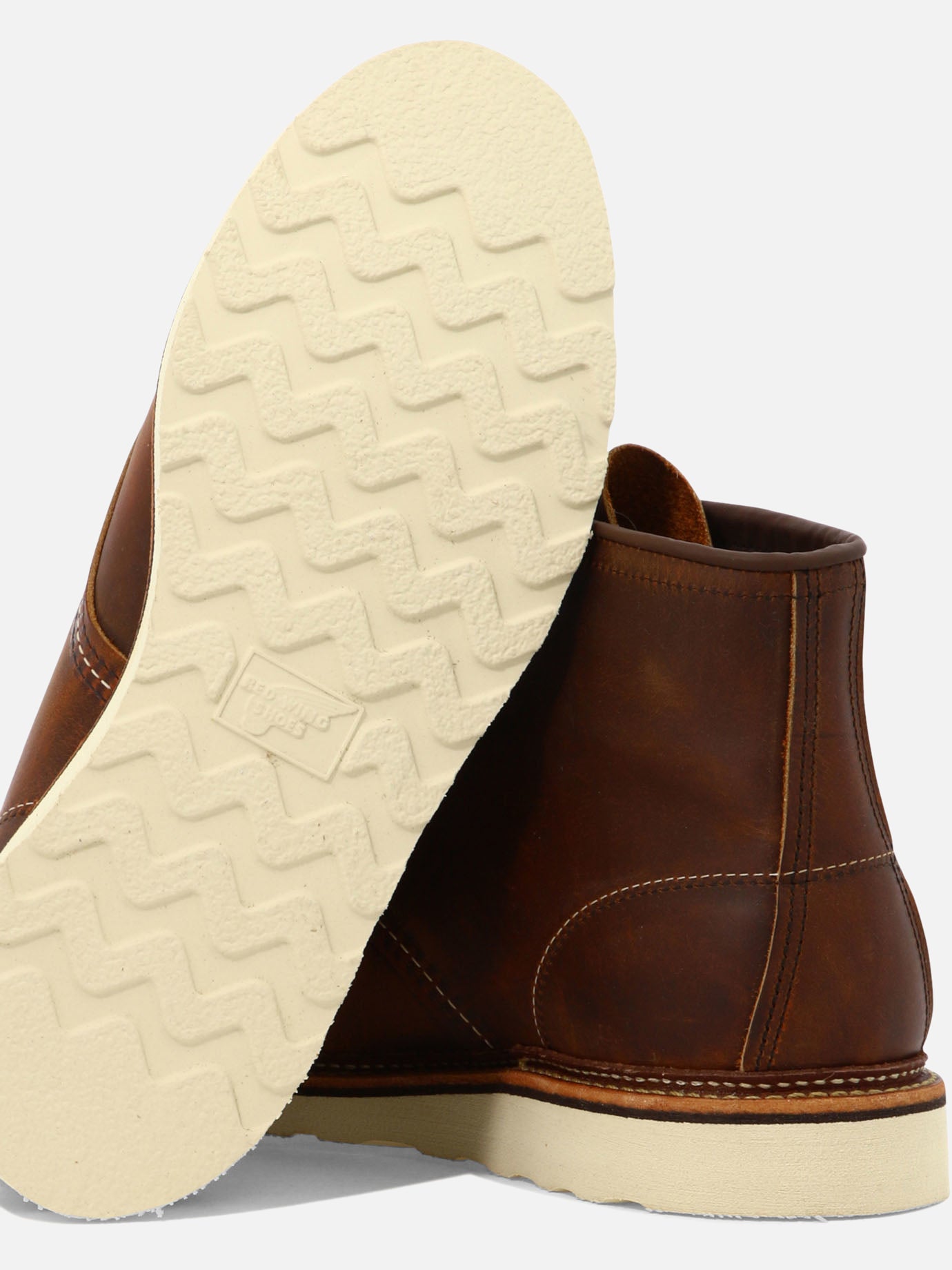 Red Wing Shoes "Classic Moc" ankle boots Brown