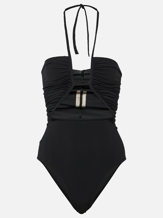 Costumi interi Solid colour  Nero - Rick Owens Donna | PLP | VIETTI Online Store 

