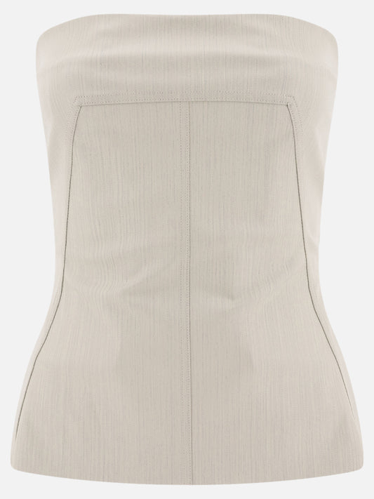 Rick Owens Top bustier "Dinge" 18395534_40 Grey 1