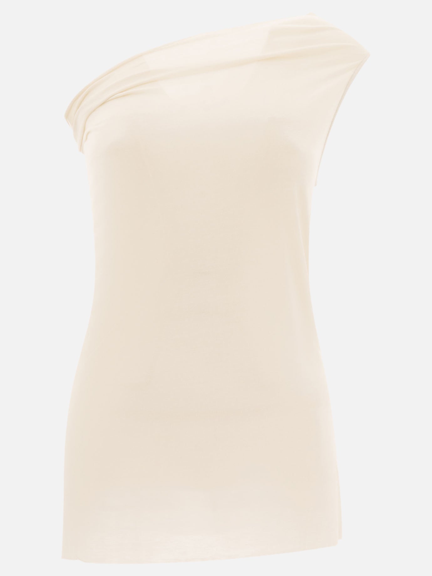 Rick Owens Top asimmetrico &quot;Athena&quot; 11576800_40 White thumbnail_1