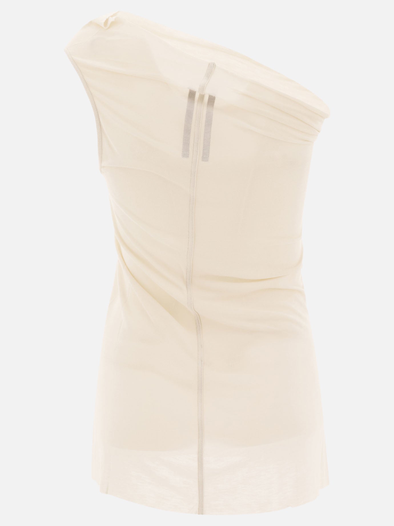 Rick Owens Top asimmetrico &quot;Athena&quot; 11576800_40 White thumbnail_2