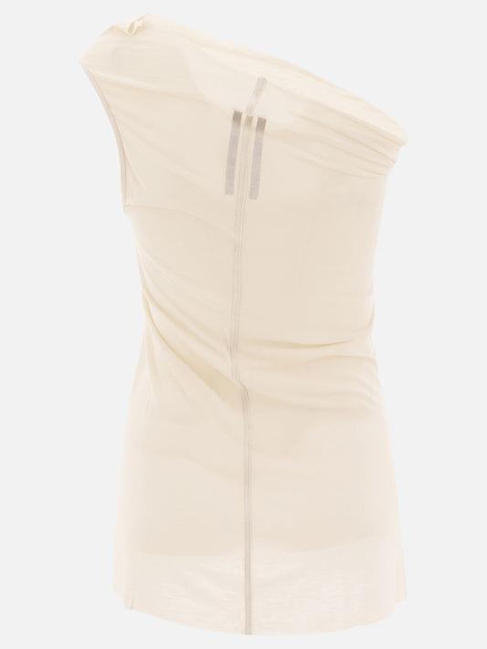 Rick Owens Top asimmetrico "Athena" 11576800_40 White 2