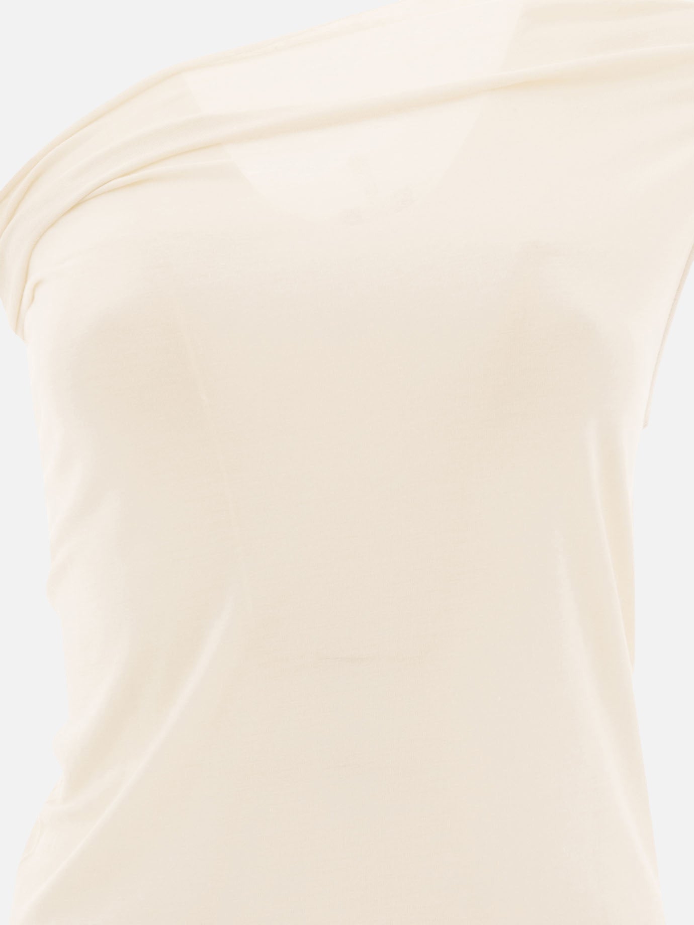 Rick Owens Top asimmetrico &quot;Athena&quot; 11576800_40 White thumbnail_3