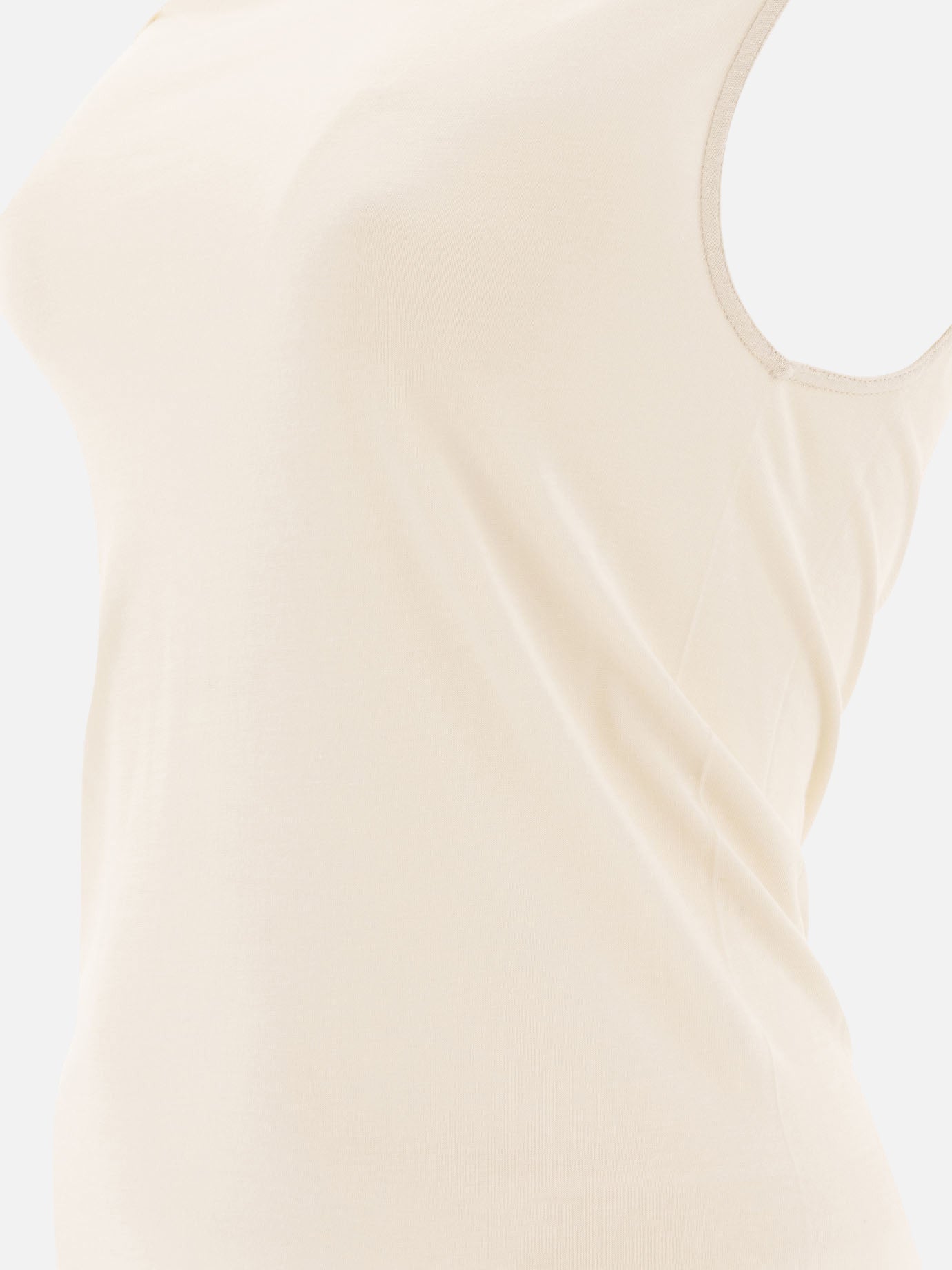 Rick Owens Top asimmetrico &quot;Athena&quot; 11576800_40 White thumbnail_4