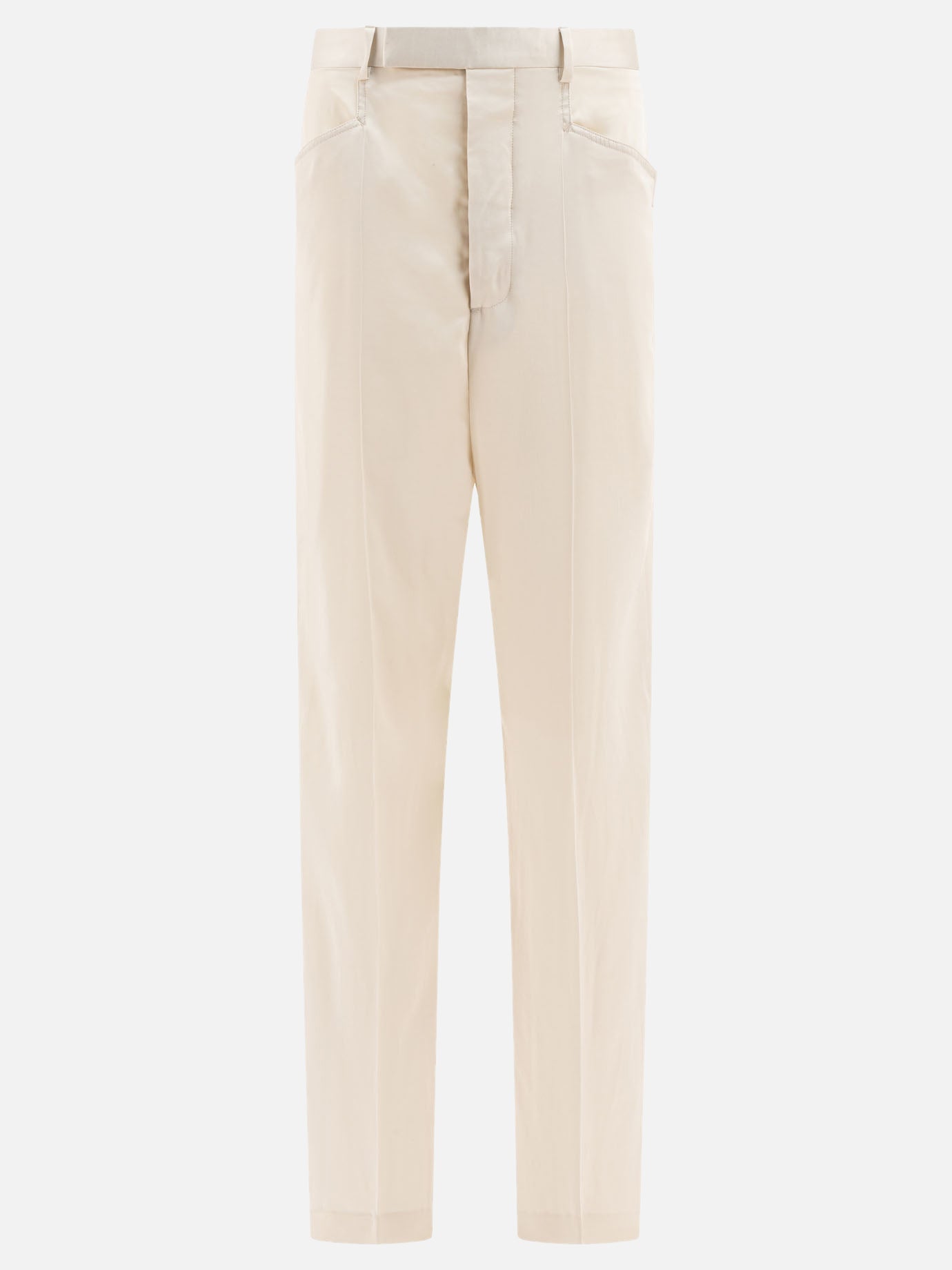 Rick Owens &quot;Hollywood Mastodon&quot; trousers 17581602_40 White thumbnail_1