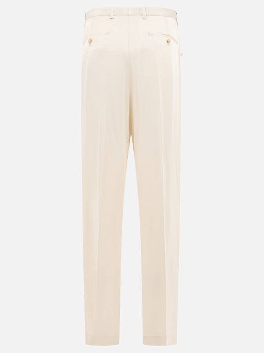Rick Owens Pantaloni "Hollywood Mastodon" 17581602_40 White 2