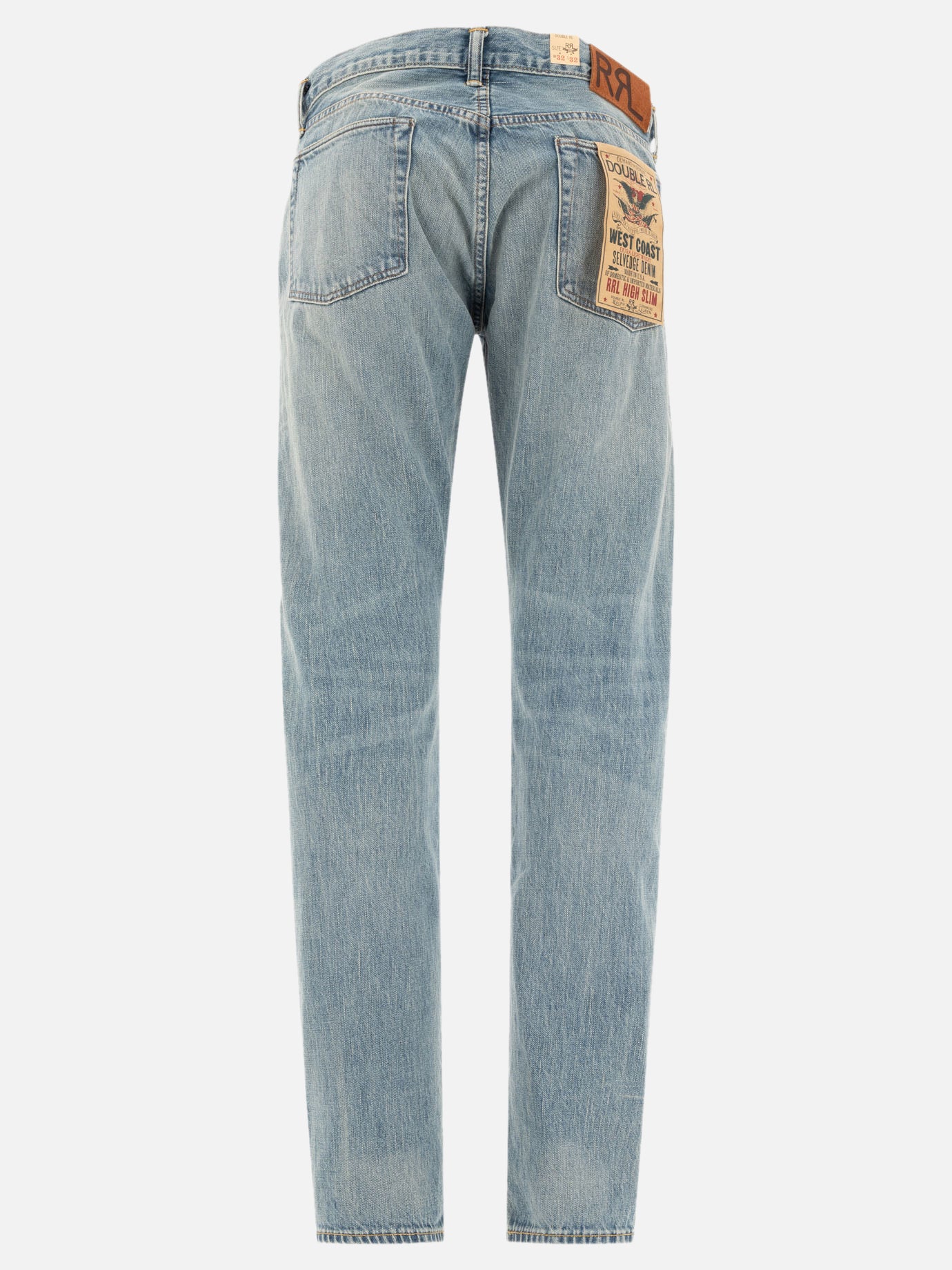 RRL by Ralph Lauren Jeans a gamba dritta 14713295_31/32 Light blue thumbnail_2