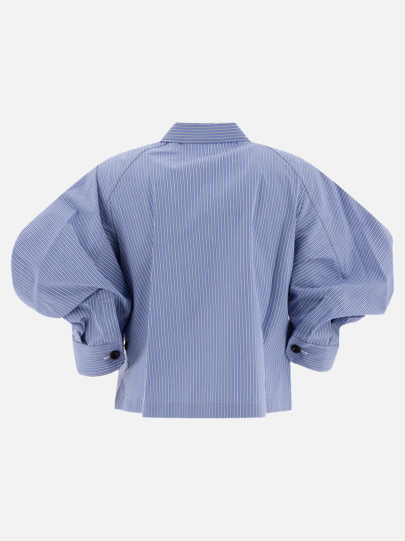 Sacai Camicia in cotone 19901990_1 Blue thumbnail_2