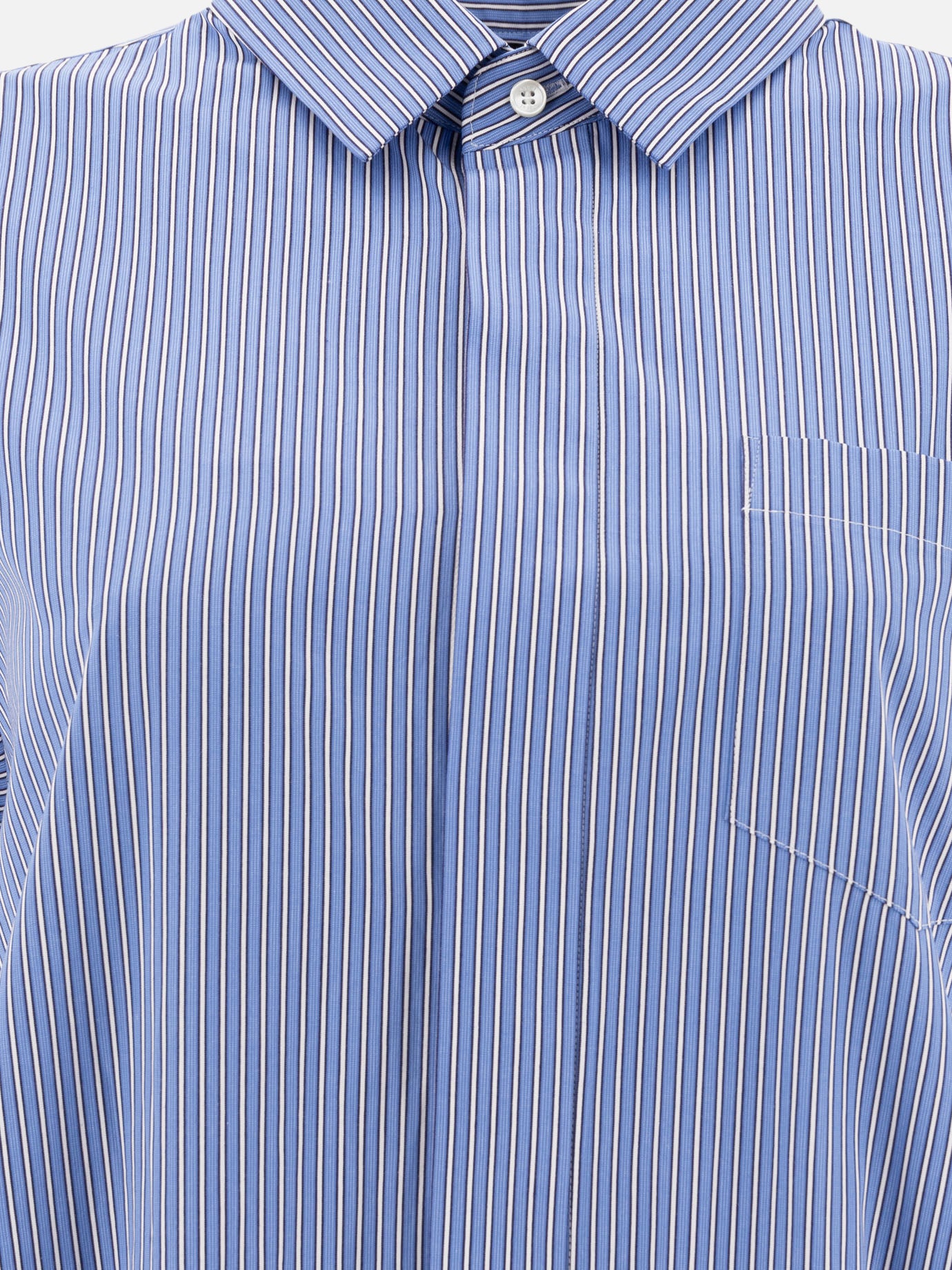Sacai Abito chemisier 18925248_1 Blue thumbnail_3
