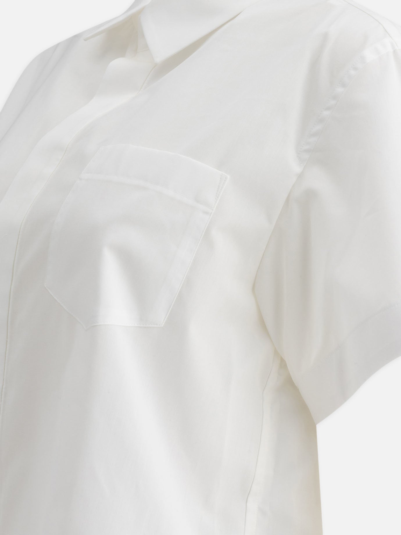Sacai Camicia in popeline di cotone 17722858_2 White thumbnail_4