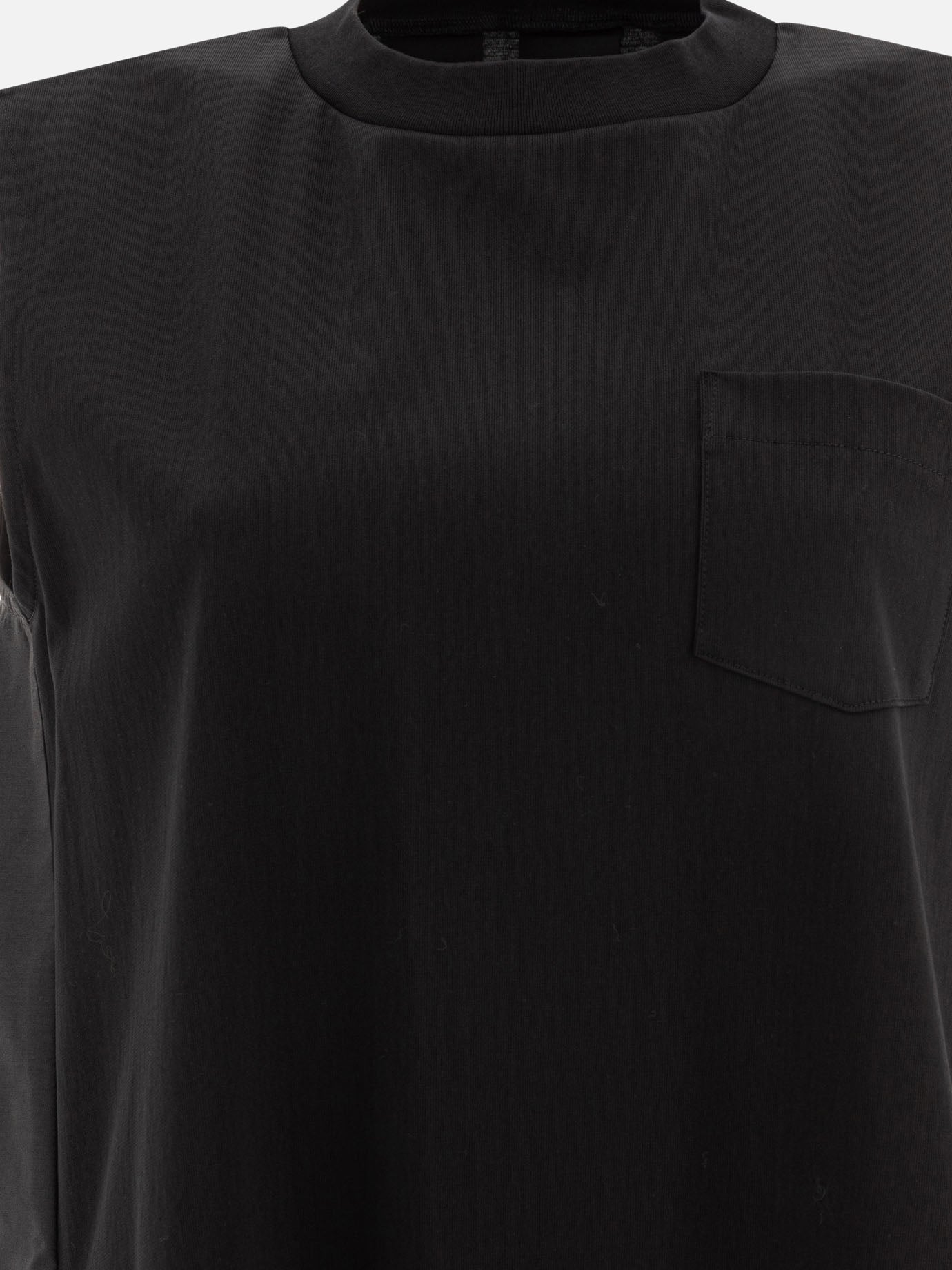 Sacai Cotton dress 14400431_1 Black thumbnail_3