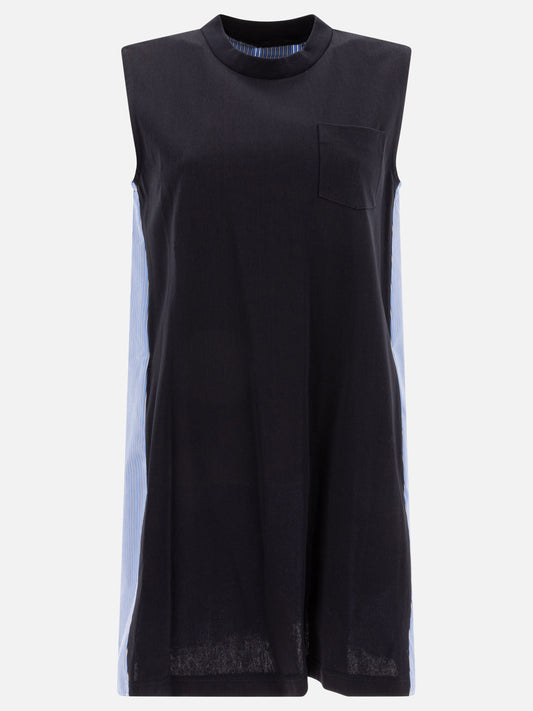 Sacai Cotton dress 11394071_2 Blue 1