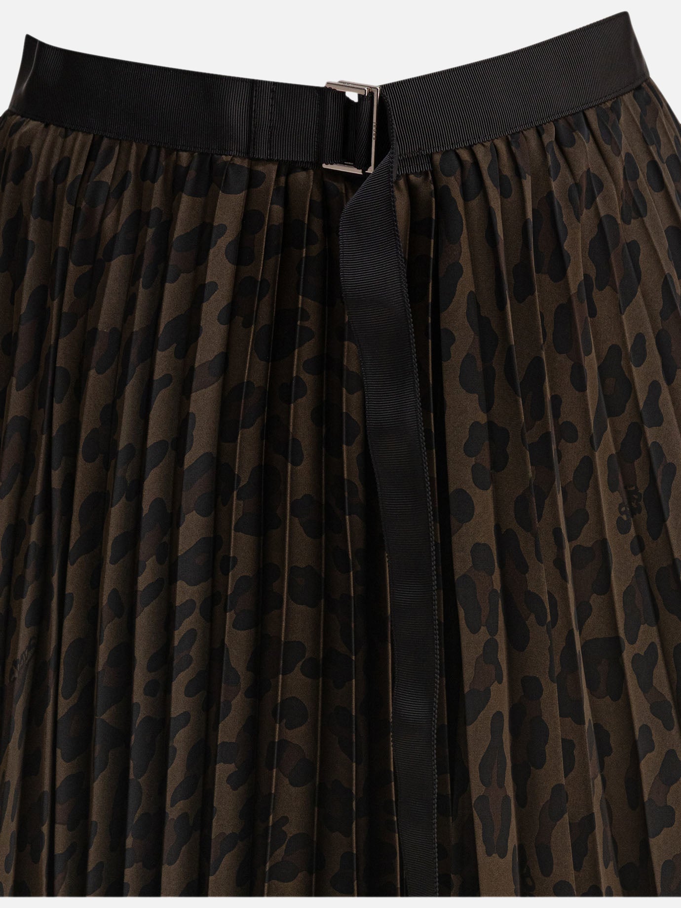 Sacai Gonna leopardata 11579965_2 Brown thumbnail_3