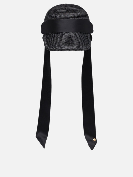 Sacai Cappello di paglia 10242525_UNI Black 1