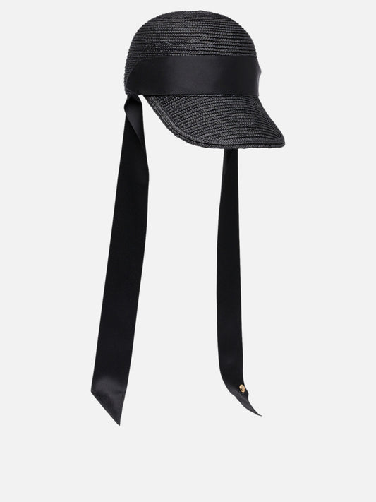 Sacai Cappello di paglia 10242525_UNI Black 2