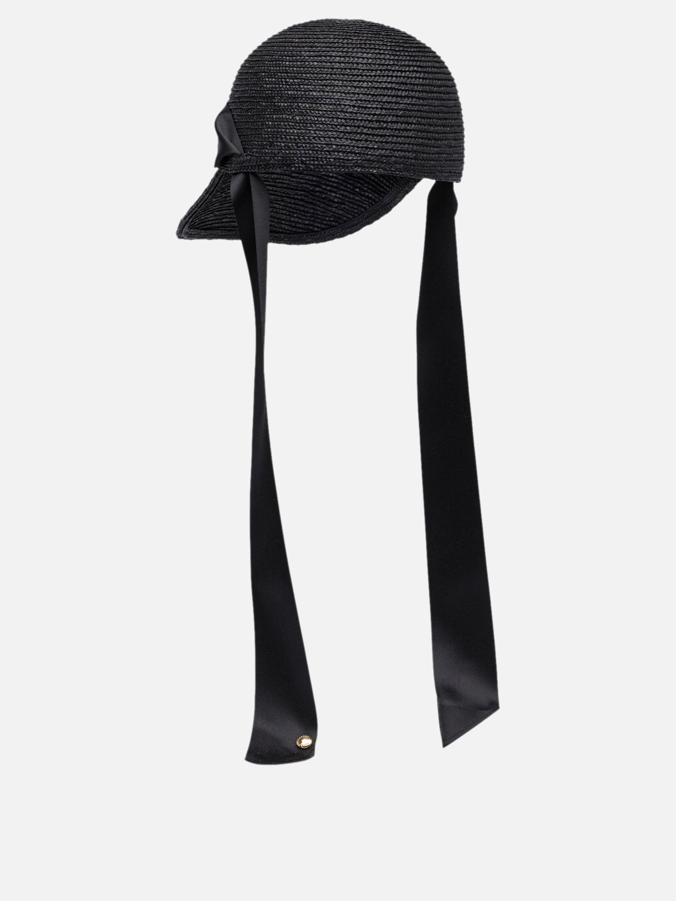Sacai Cappello di paglia 10242525_UNI Black thumbnail_3