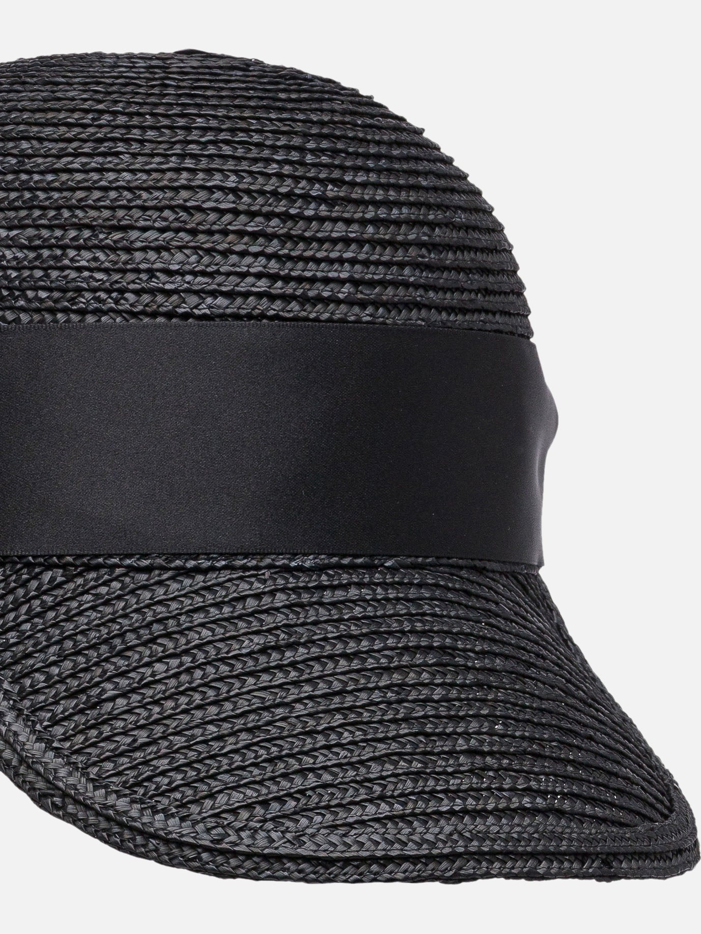 Sacai Straw hat Black