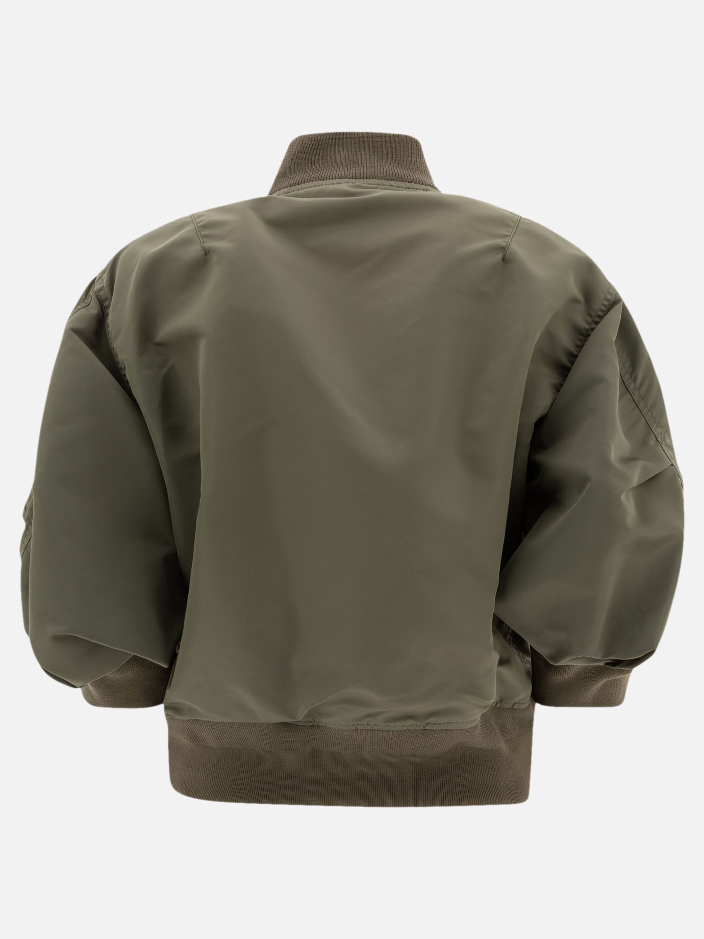 Sacai Bomber in nylon 14035715_1 Green thumbnail_2