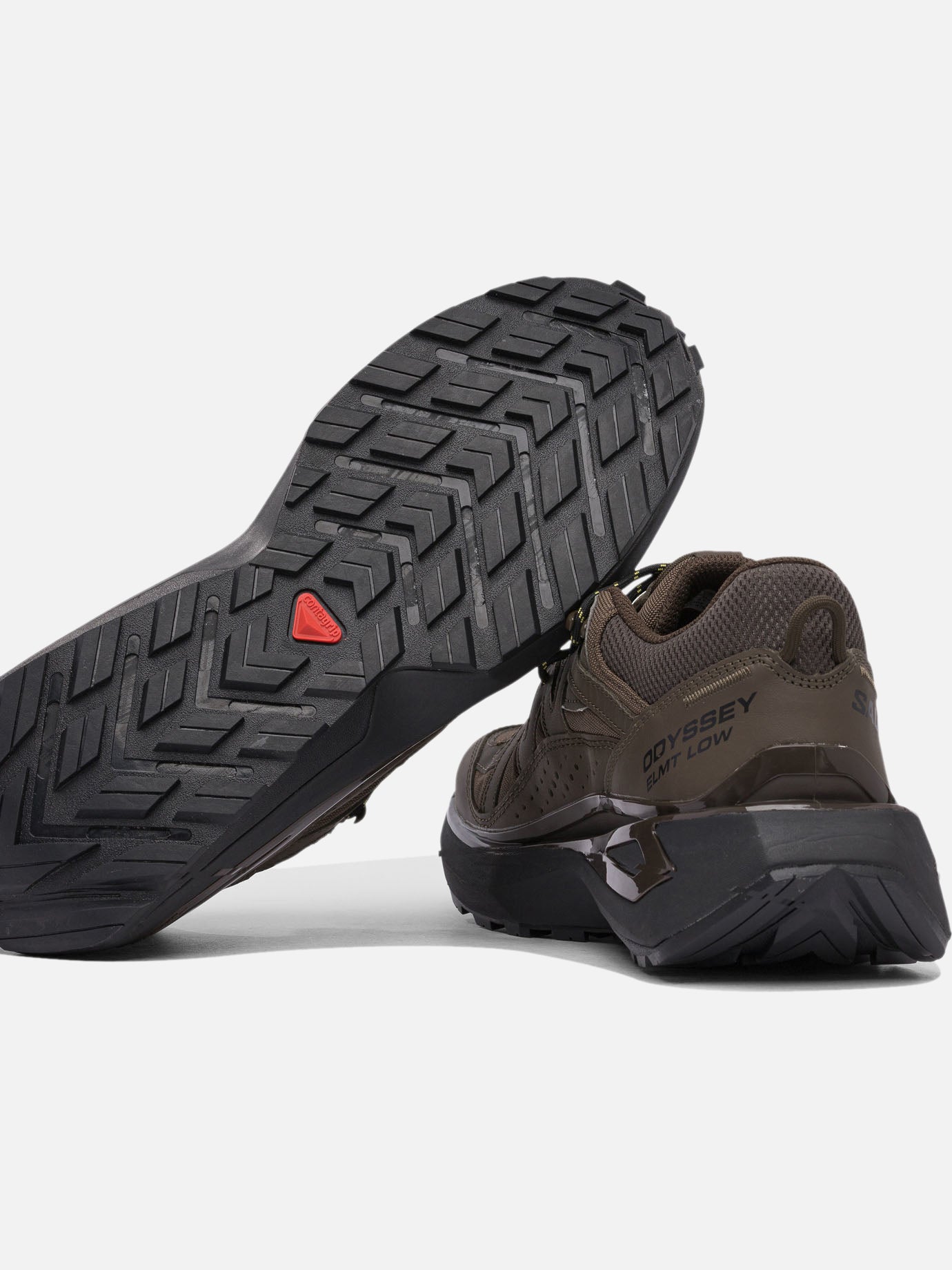 Sneaker basse 50% leather 50% mesh - 100% rubber  Marrone - Salomon Uomo | PDP | VIETTI Online Store | thumbnail_5