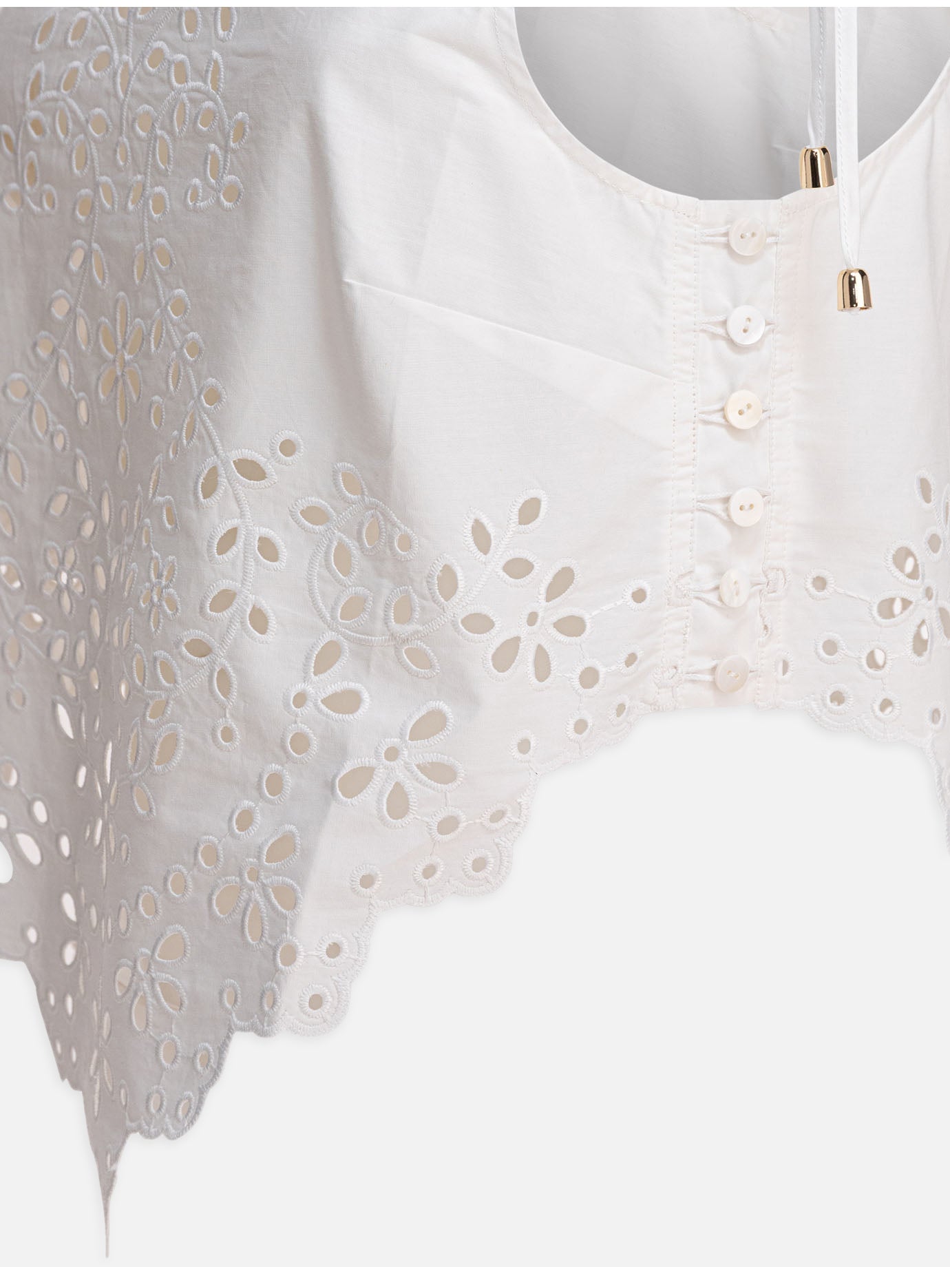 Casual tops Embroidered  White - Self-portrait Women | PDP | VIETTI Online Store | Zoom-Modal_4
