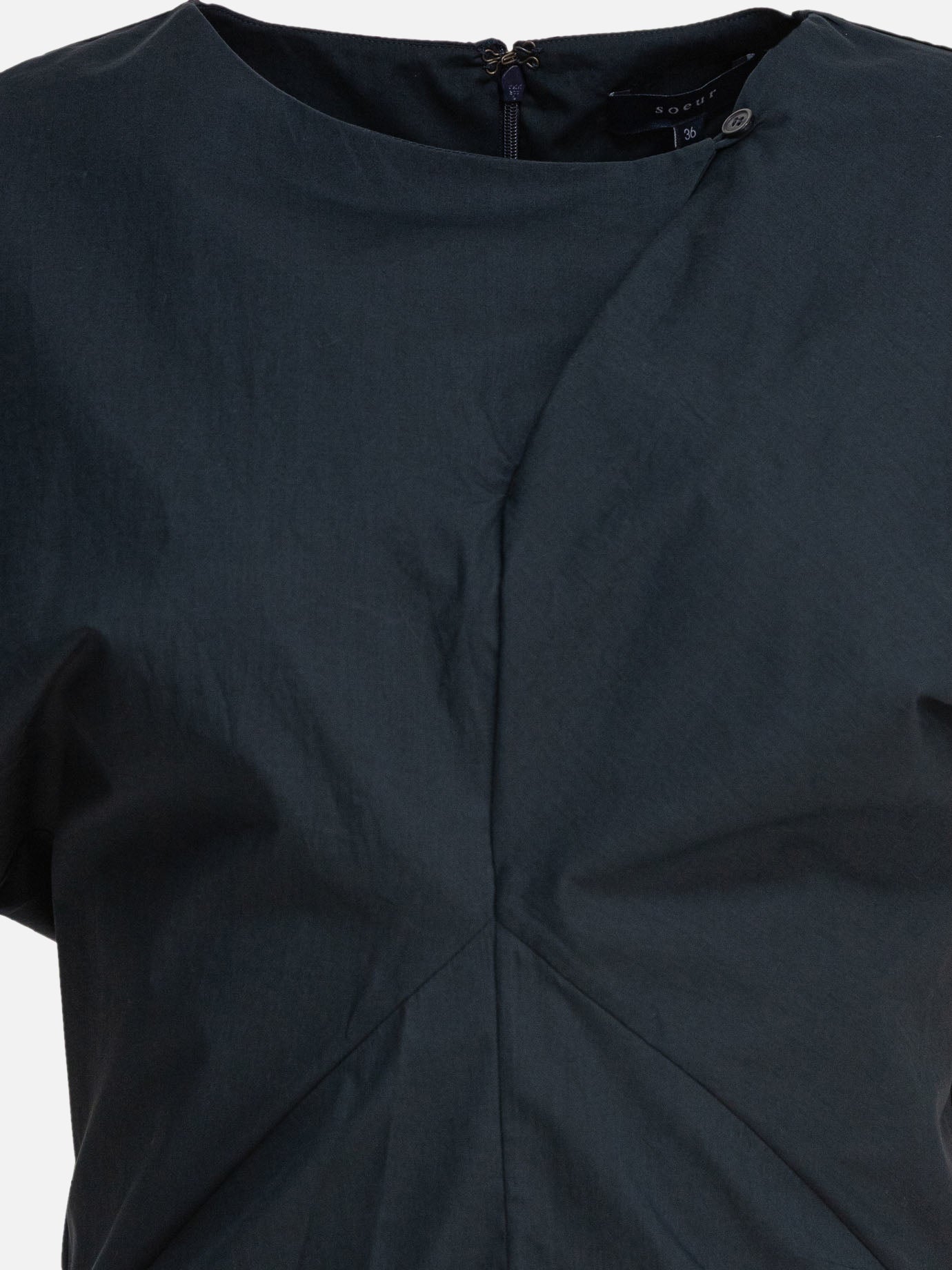 Bluse Solid colour  Blu - Soeur Donna | PDP | VIETTI Online Store | thumbnail_3