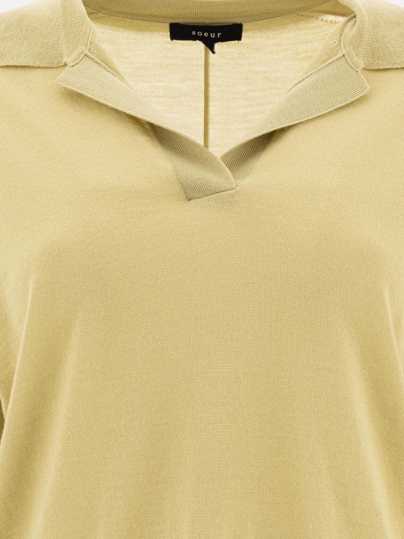 Polo senza bottoni Solid colour  Verde - Soeur Donna | PDP | VIETTI Online Store | Zoom-Modal_3
